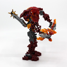 LEGO BIONICLE Glatorian Malum (8979) w/ Spiked Fruit &ndash; Missing 2 Knee Pads