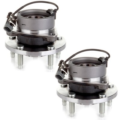 Pair Front Wheel Hub Bearing w/ABS For Chevrolet Cobalt 2005-2010 12413218
