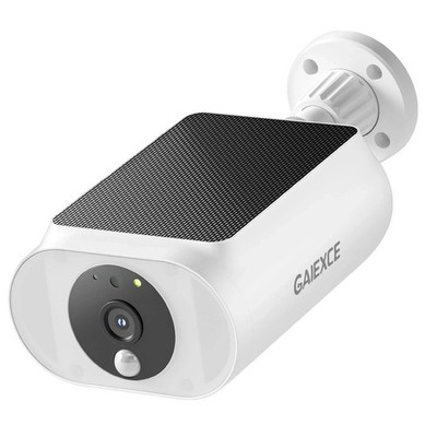 Solar Security Camera, Wireless Security Camera Outdoor, 2K with Integrated S...