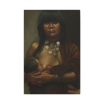 Unidentified (South American) - Cunivo Woman - ca. 1890-1892 - Canvas Wall Art