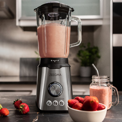 Standmixer mit 1,7 l Glasbehälter Blender Smoothie Maker Mixer Ice Crusher