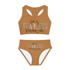 Copy of Girls Two Piece Swimsuit AOP