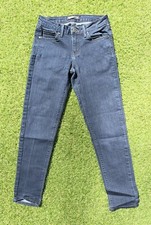 JUST BLACK made in USA Women's Girls Black Denim SKINNY Stretch Jeans Size: 25 P