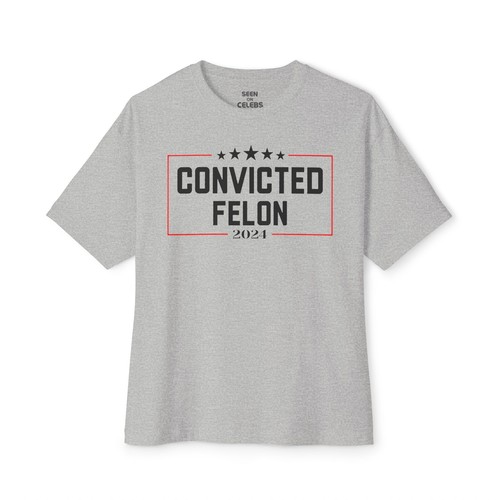 Camiseta Convicted Felon 2024 Trump l Decisión 2024 Camiseta Viral | 5 Colores - Unisex - Imagen 10 de 11