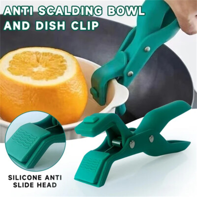 Multi-Purpose Anti Schuppen Schüssel Halter Clip für Küche Silikon Anti-Rutsch