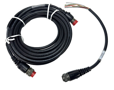 AMPHENOL MS3101R18-11S to MS3106A18-11P 5-POS MIL SPEC CONNECTOR POWER CABLE