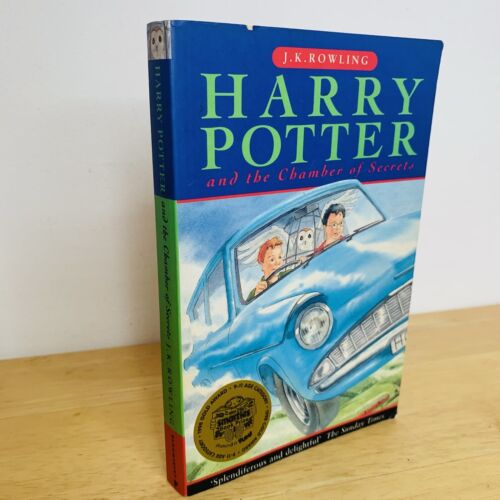 Harry Potter And the Chamber of Secrets First Edition 4th Print Paperback Book - Afbeelding 1 van 9