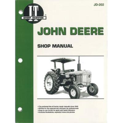 JD202 I & T Shop Service Manual Fits John Deere 2040 2240 2440 2510
