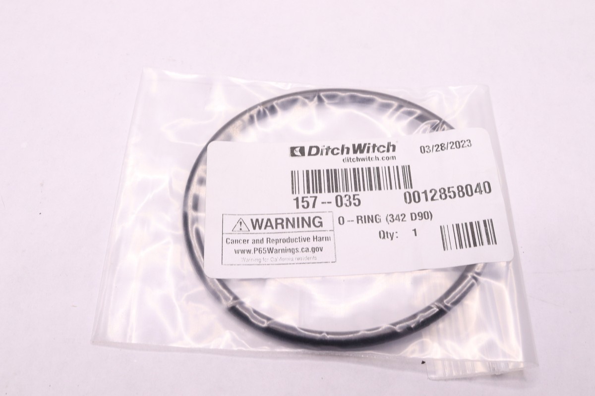 Ditch Witch O-Ring 342 D90 157-035 | eBay