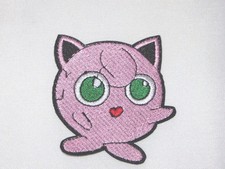 Pokemon Jigglypuff Embroidered 3" Sewn On/Iron On Patch. Great Quality 