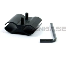 Tactical Barrel Clamp Ring Mount for Flashlight Laser Scope Rifle Gun Adapter