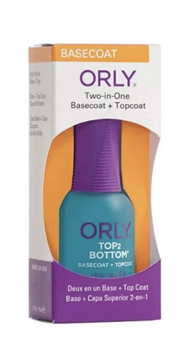 Orly Top 2 Bottom Two in One Basecoat + Topcoat 18ml