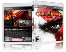 God of War 3 - Replacement  PS3 Cover and Case. NO GAME 