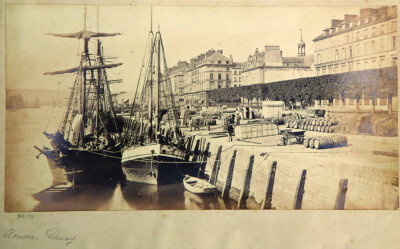 Francis Frith's Series, Rouen Quay France Undated Photo
