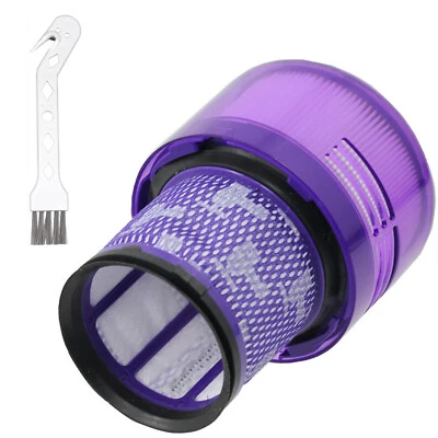 SPARES2GO Filter for DYSON SV15 SV17 SV22 Cyclone Cordless Vacuum Cleaner Washable Purple