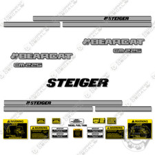Fits Steiger Bearcat Cm-225 Decal Kit Tractor - 7 Year Outdoor 3m Vinyl!