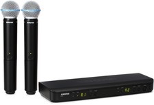 Shure Blx288/b58 Dual Channel Wireless Handheld Microphone System - J11 Band