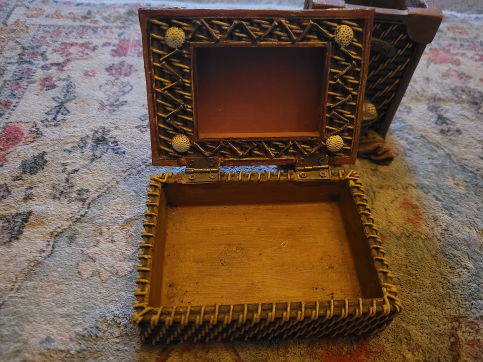 Vintage Golf Desk Decor Pencil Holder And Keepsake Box - Image 4 of 4