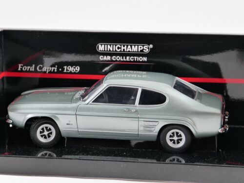MINICHAMPS 1/18 Ford Capri 1969 Blau Metalic 150 089002 - Bild 5 von 10