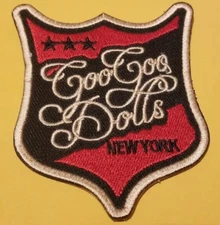 Goo Goo Dolls Rock band Patch approx 3x3.5"