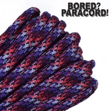 Apocalypse - 550 Paracord Rope 7 strand Parachute Cord - 10 25 50 100 ft