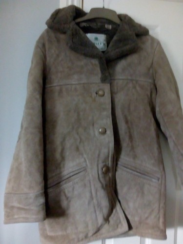 VINTAGE SHEEPSKIN COAT JACKET ORIGINAL 