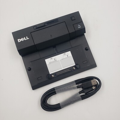 Dell Latitude E Port Docking Station PRO3X USB 3.0  ESATA VGA DVI (DP cord inc.)