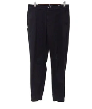 Frank & Oak Mens Cordova Jogger Pants 31 Black Tapered