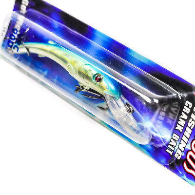 VICIOUS VRC 90D Deep Diving Lip Crankbait Fishing Lure 3.5'' 3/8oz - CHROME BLUE