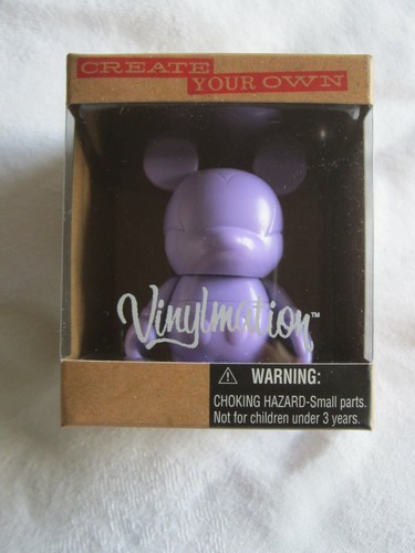 Disney Vinylmation 3" Figur Create Your Own Lila Neu im Karton