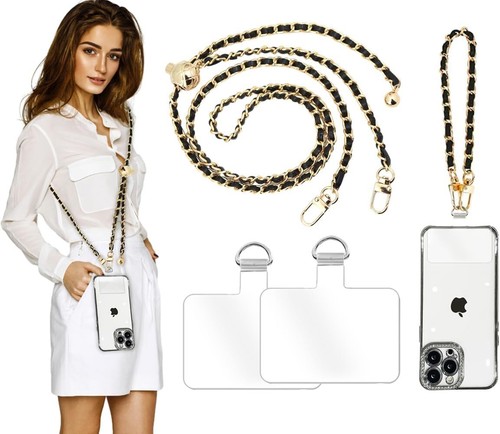 For Universal Pearl Phone Crossbody Lanyard & Wrist Strap with Tether Tabs - 第 11/54 張圖片