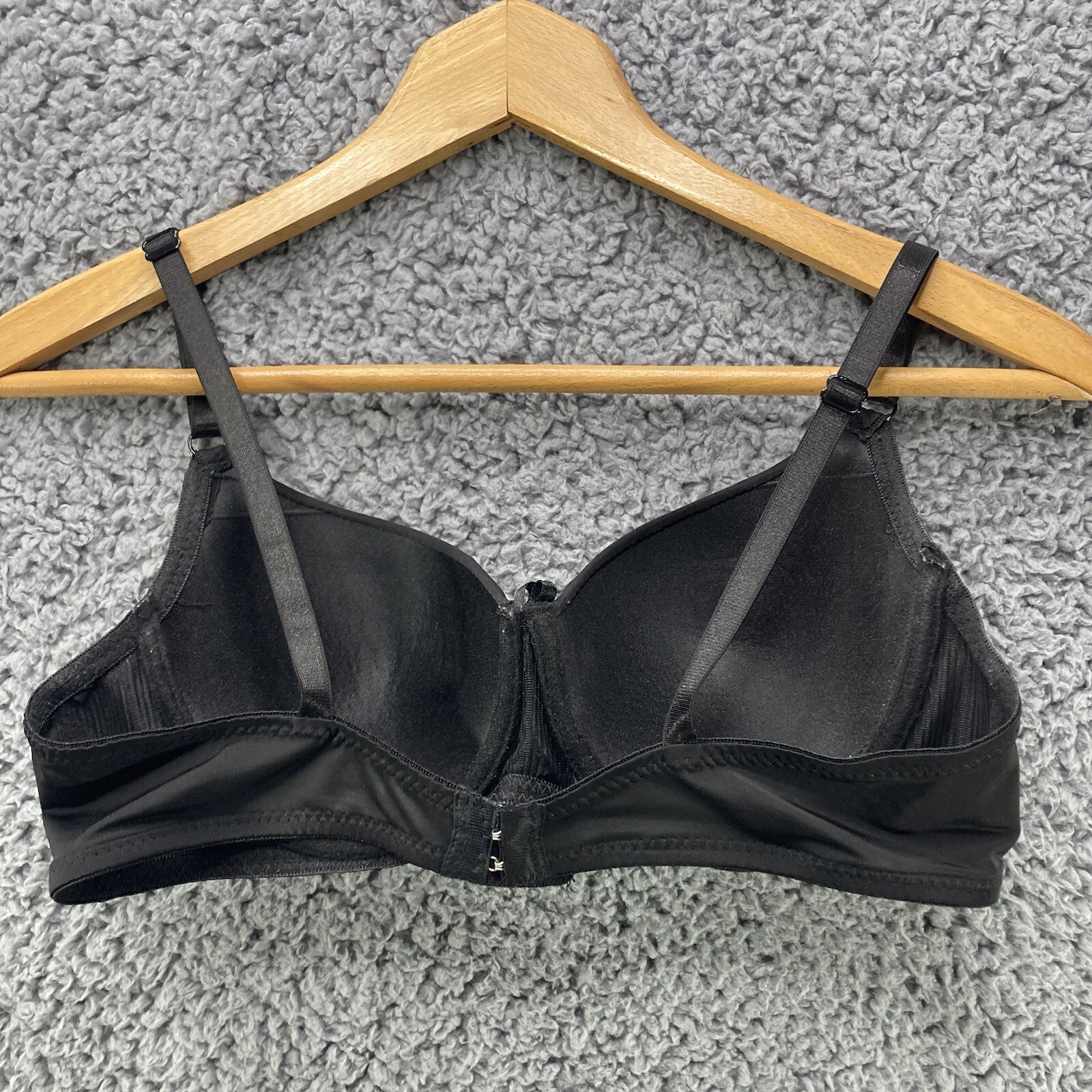Sofra Padded Underwire Molded Cup Black Push Up B… - image 6