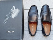 Scarpe mocassini neri Geox n° 39 in pelle usate solo 1 volta come nuove.