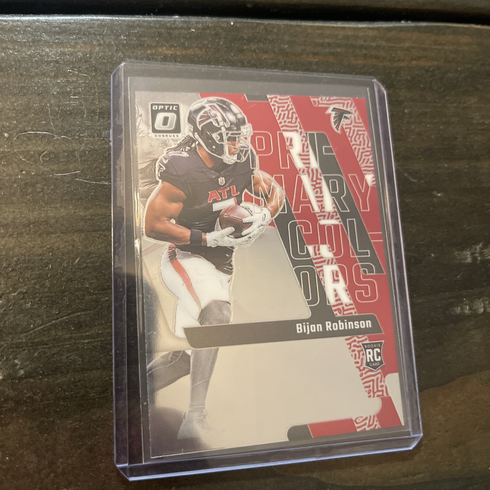 BIJAN ROBINSON 2023 DONRUSS OPTIC PRIMARY COLORS ROOKIE FALCONS RC Q2242