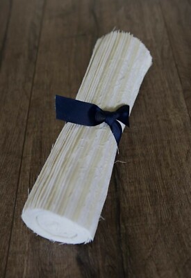34 White On Natural pre cut Layer Cake 10 '' squares 100% cotton fabric quilt