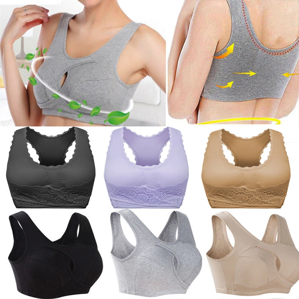 Push Up Comfy Lift Bra Front Buckle Anti-Sagging Bra Top Women's