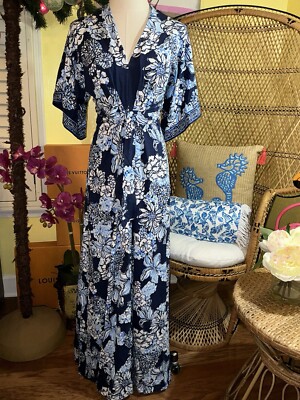 Tunique Chemisier Lilly Pulitzer Braydon - Bleu Marine, Taille S, Neuve Avec étiquettes