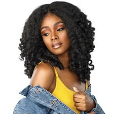 SENSATIONNEL EMPRESS CURLS KINKS CO SYNTHETIC LACE FRONT WIG - MONEY MAKER
