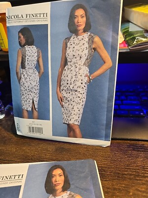 NEW/UNCUT Vogue V1613 Nicola Finetti Designer Dress Pattern (Sizes 6,8,10,12,14) | eBay NEW/UNCUT Vogue V1613 Nicola Finetti Designer Dress Pattern (Sizes 6,8,10,12,14) | eBay