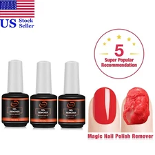 Vanfa Gel Nail Polish Gel Remover 0.5 Oz (Pack of 3)