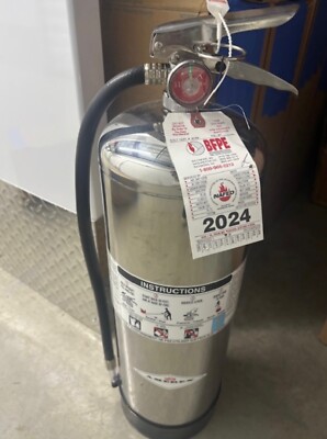 New Amerex 75x Model 240 7.5lb, 5x c272 7lb, Water-Mist Fire Extinguishers