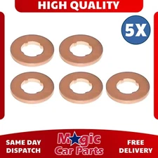 Diesel Injector Seal Washers For Renault 1.5 1.6 1.9 2.0 2.3 7703062072 5 Pcs
