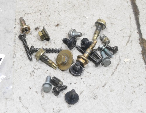 VW Golf 4 Cabrio 1E Bj 99 Schrauben Konvolut Tür vorne LINKS #124911-G544