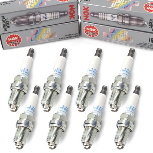 8x NGK spark plugs 5547 PFR6WTG laser platinum for Audi A5 A6 A8 Q7 VW