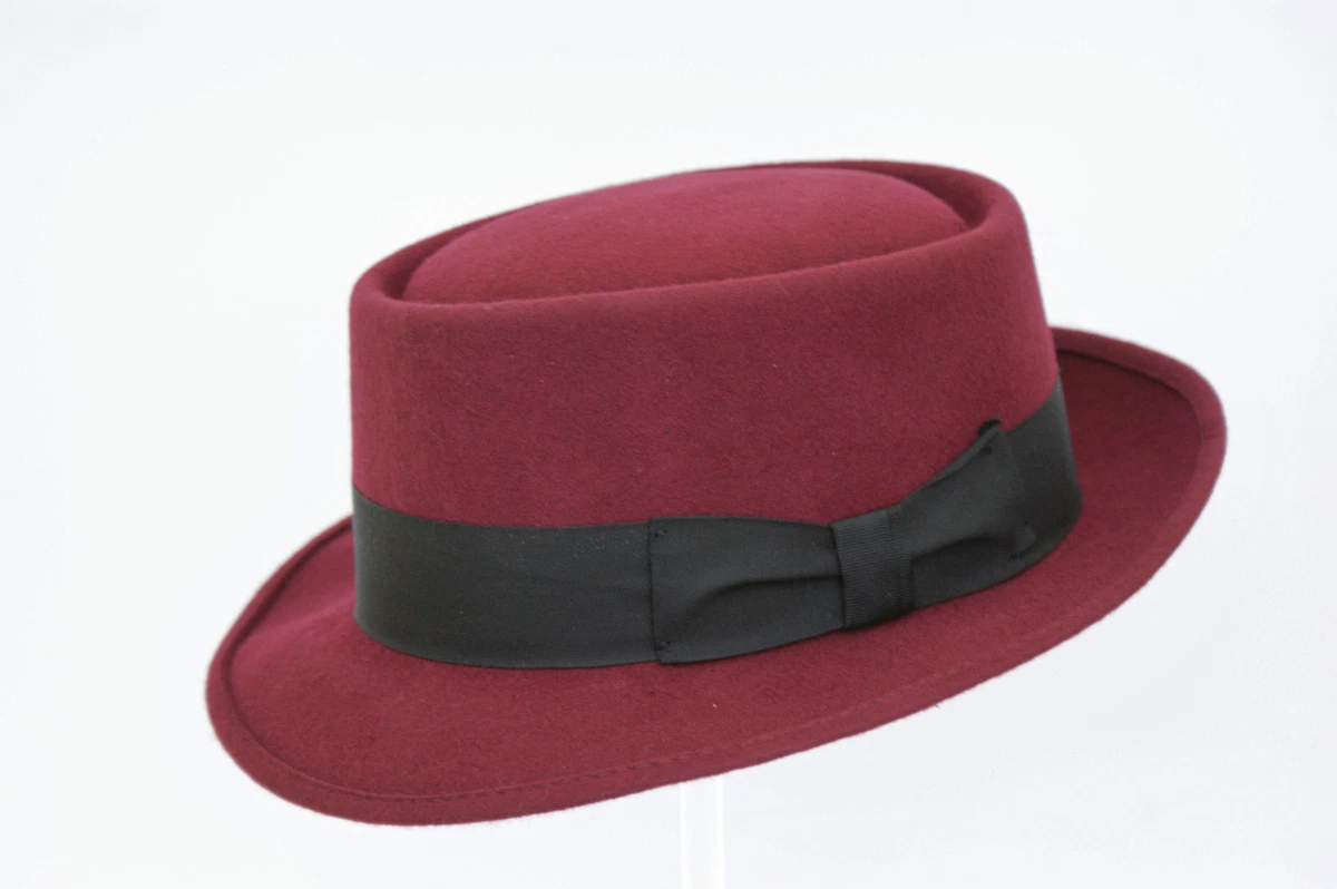 Pink pork pie hat hot sale