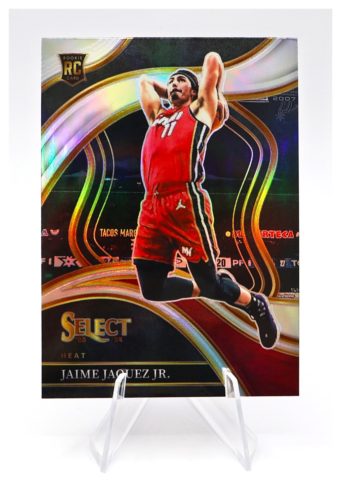 2023-24 Panini Select Jaime Jaquez Jr. #300 Courtside Silver Prizm RC