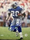 Barry Sanders Signed Autographed Detroit Lions 8x10 Photo Schwartz COA Holo