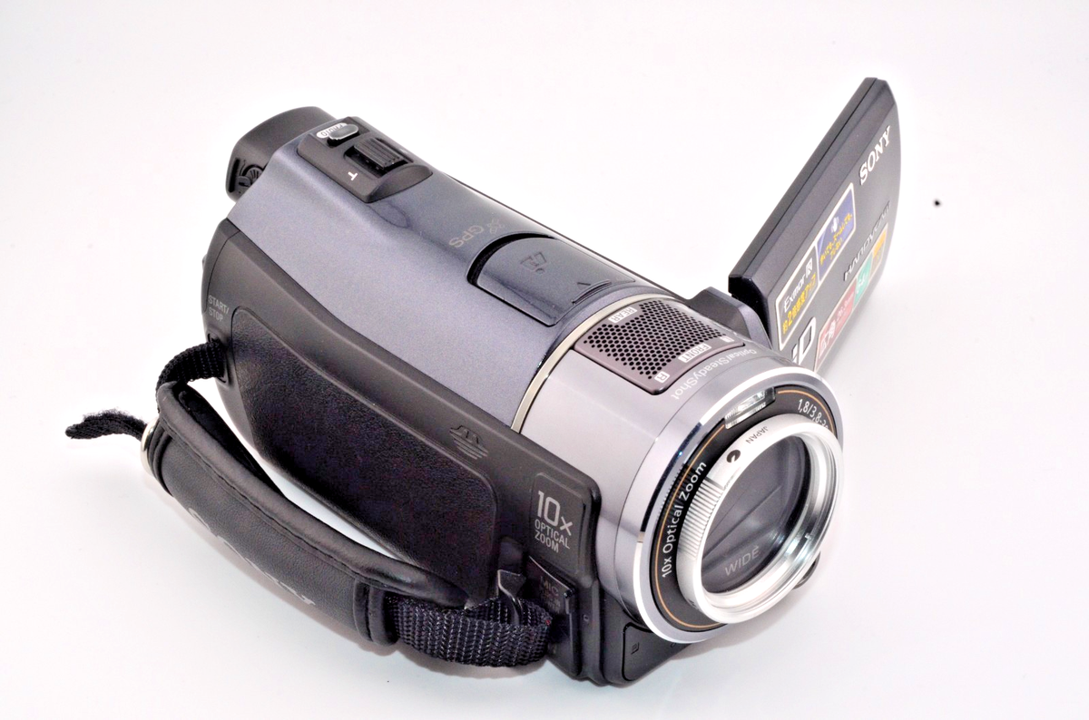 N.MINT SONY HDR-CX550V Handycam black Japanese Only Full HD Video