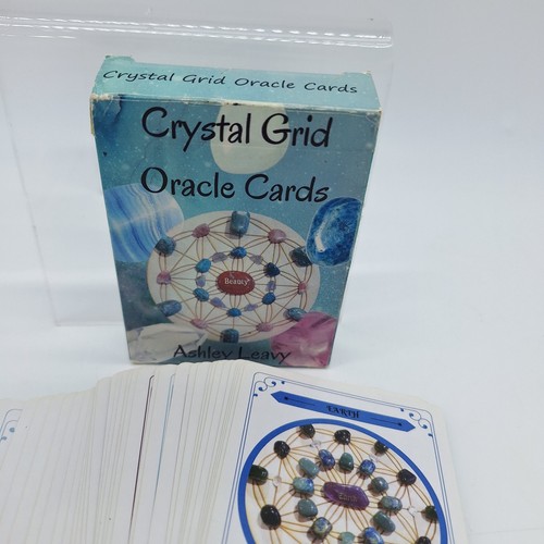 Crystal Grid Oracle Cards By Ashley Leavy 48 Card Deck - Picture 5 of 5