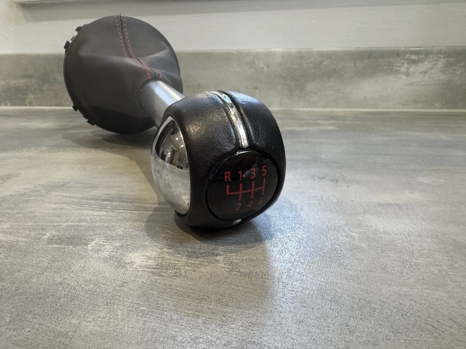 MINI F56 JCW 6 Speed Manual Gear Shift Leather Knob 8618524 2